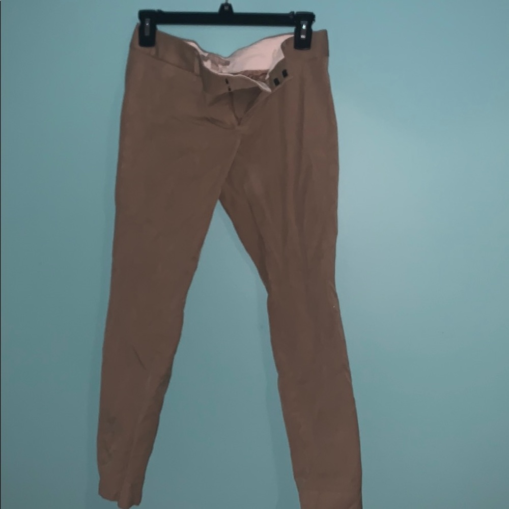 Stretchy khaki banana republic pants